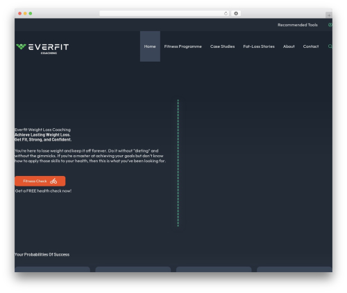 Greenshiftwoo WordPress plugin - everfitcoaching.co.uk