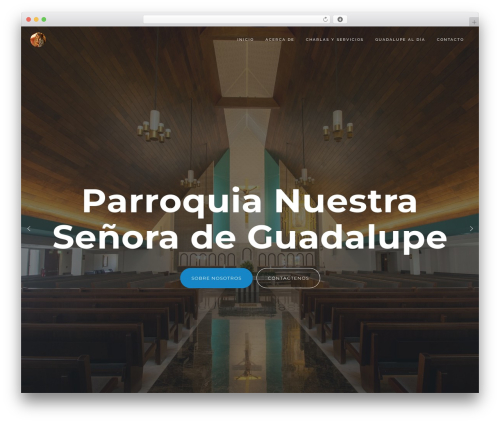 Comet WP best WordPress theme - icatolicaguadalupe.org