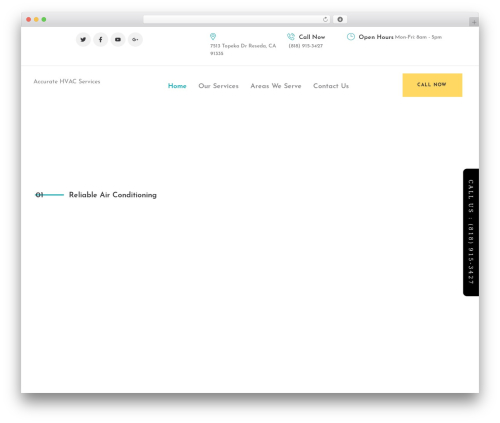 Hello Elementor theme WordPress - accuratehvacservices.com