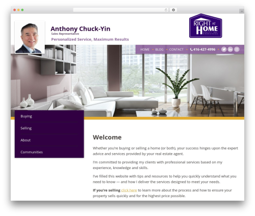Theme WordPress IXACT Framework - anthonychuckyin.com