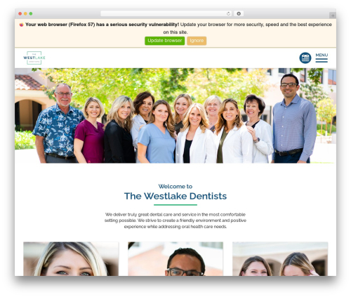 Theme WordPress RG-Theme - thewestlakedentists.com