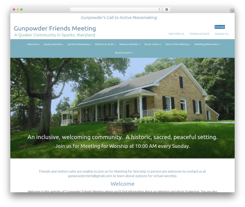 WordPress theme Beaver Builder Theme - gunpowderfriends.org