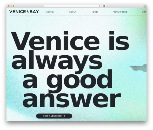 WordPress theme PicoStrap5 Child Base - venicebay.it