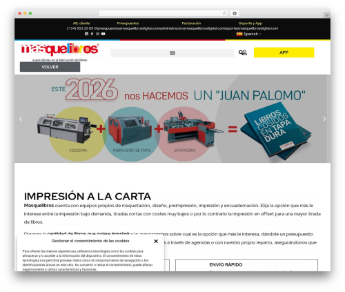 Etchy WordPress theme - masquelibrosdigital.com