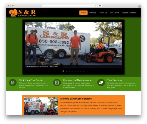 Flat Theme WordPress theme - snrlandscaping.com Flat Theme WordPress theme - snrlandscaping.com
