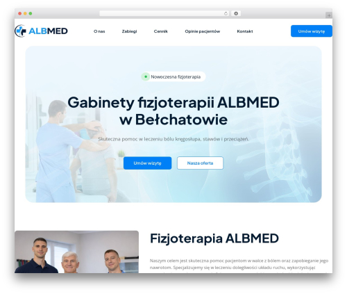 Hello Elementor WordPress theme - albmed.pl