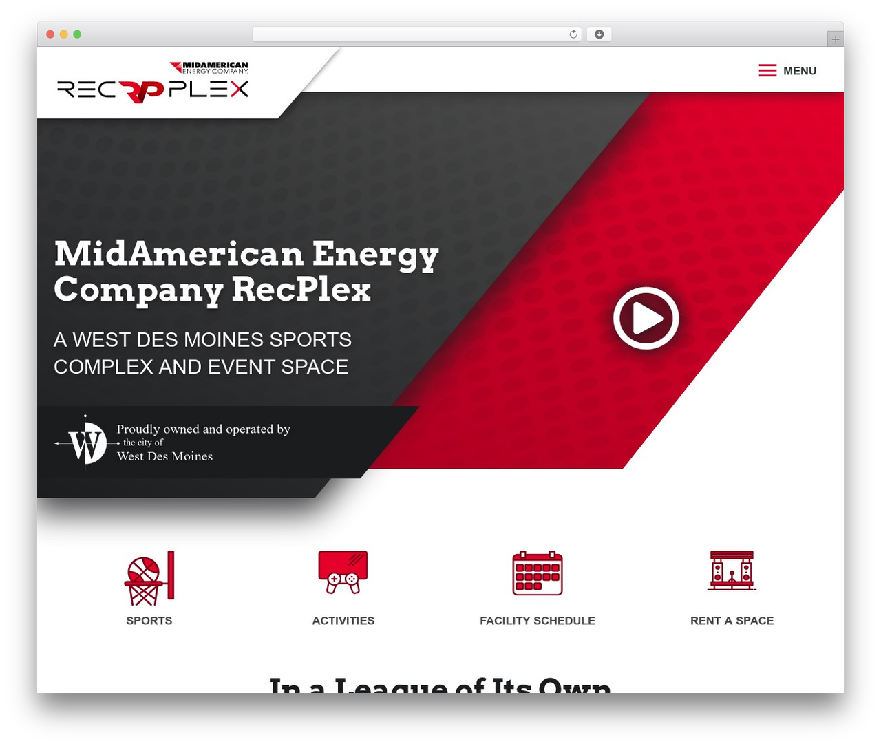 RecPlex WordPress theme - www.therecplex.com