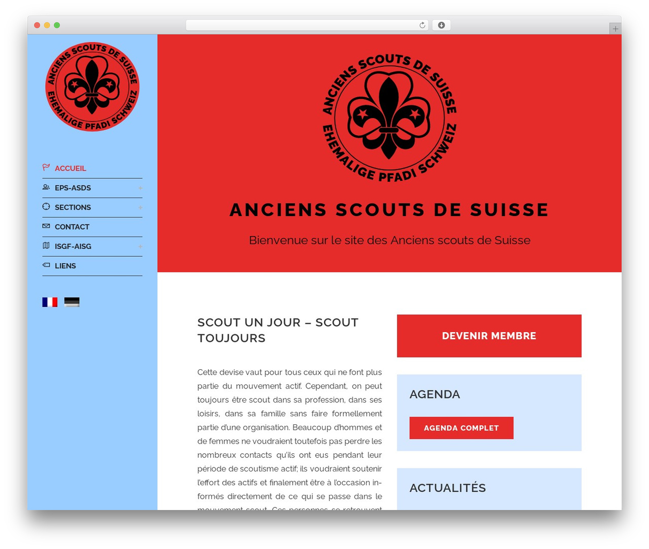 Theme WordPress EPS-ASdS - eps-asds.ch
