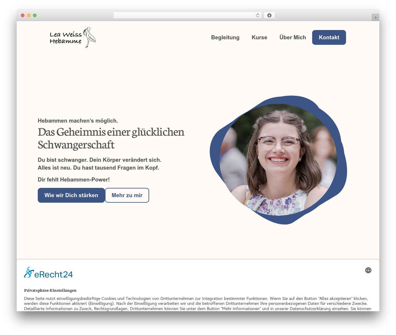 Theme WordPress dbw media  s - hebammeleaweiss.com