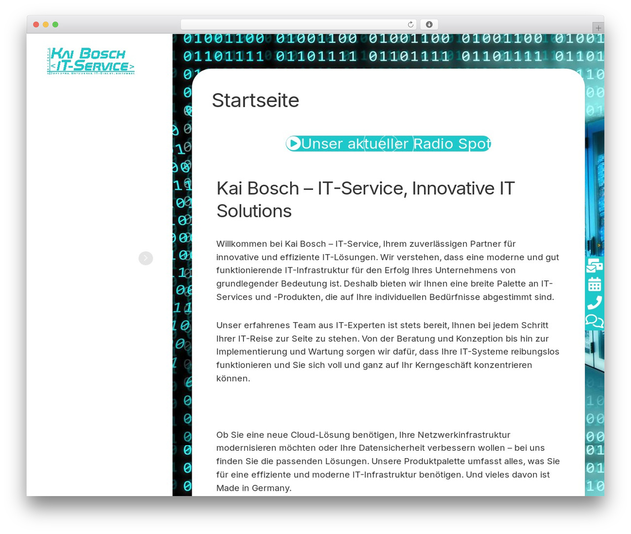 Theme WordPress Inunity - it-bosch.de