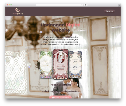 Weddingpress WordPress plugin - inviglory.id