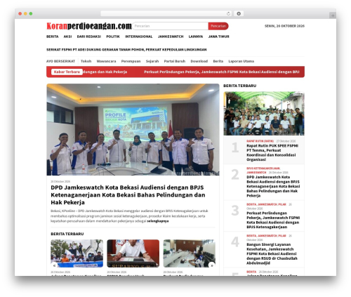 BloggingPro WordPress blog theme - koranperdjoeangan.com