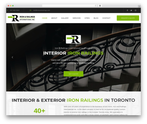 Ruby build framework WordPress plugin - ironandrailings.com