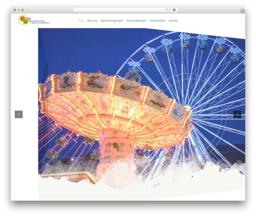 Playa WordPress theme - pl-event.de