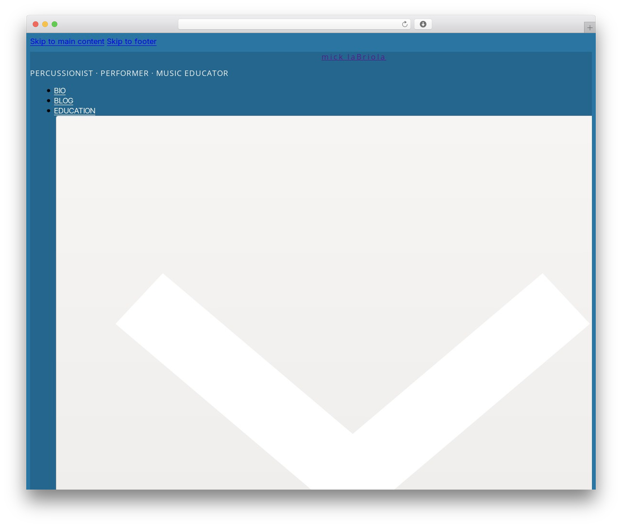 Theme WordPress Bricks - micklabriola.com