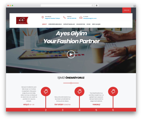 Theme WordPress EasyWeb - ayesgiyim.com