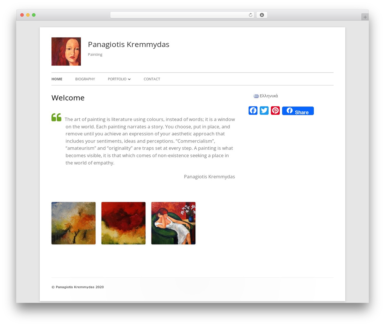 Tiny Framework free website theme - pkremmydas.com