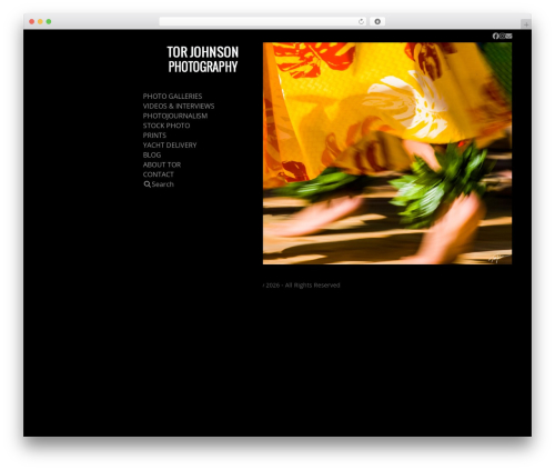 Total WordPress theme image - tjhawaii.com