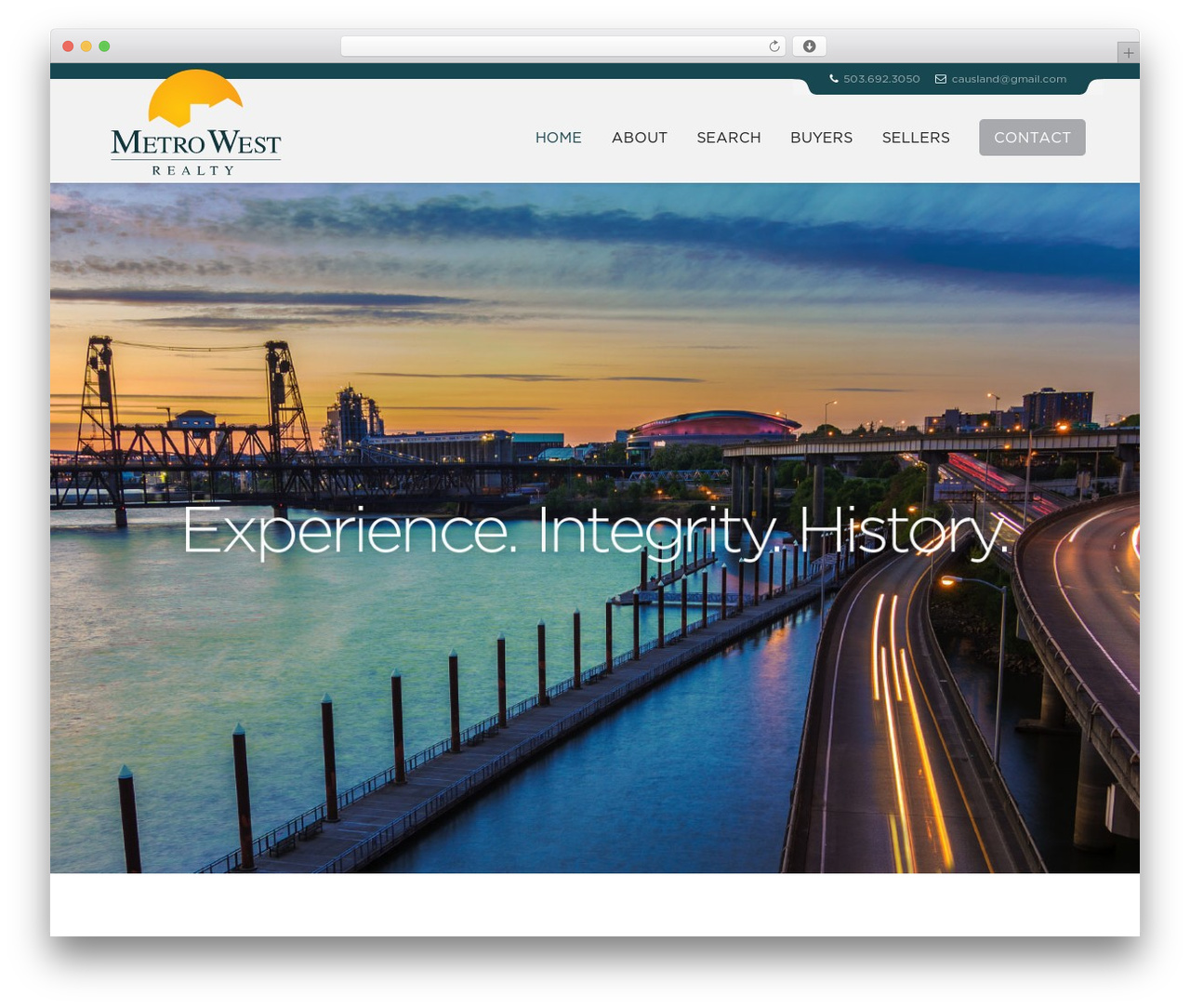 Edison WordPress theme - metro-westrealty.com