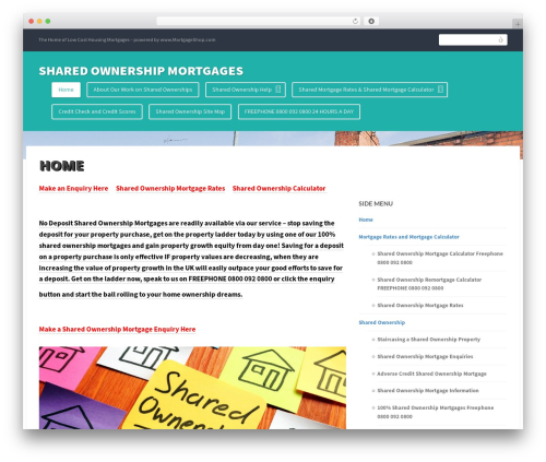 Franklin - WordPress.com WordPress store theme - shared-ownership-mortgages.com