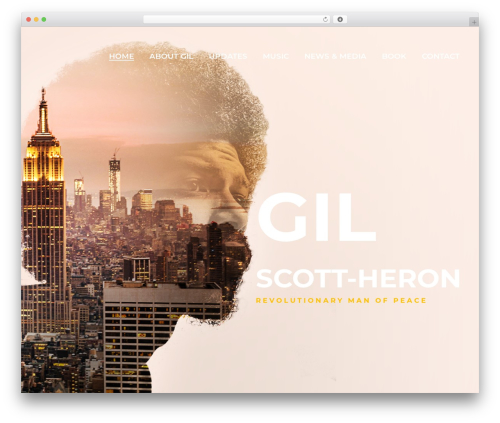 Content_timeline WordPress plugin - gilscottherononline.com