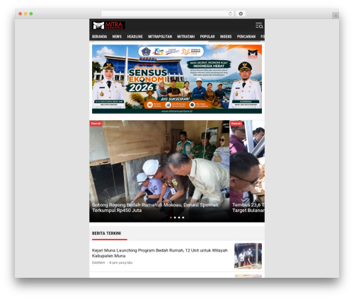 KoranWP - Versi Basic WordPress theme - mitranusantara.id