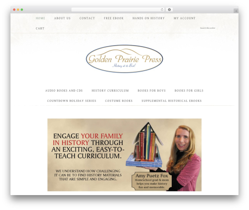 Market Theme WordPress theme design - goldenprairiepress.com