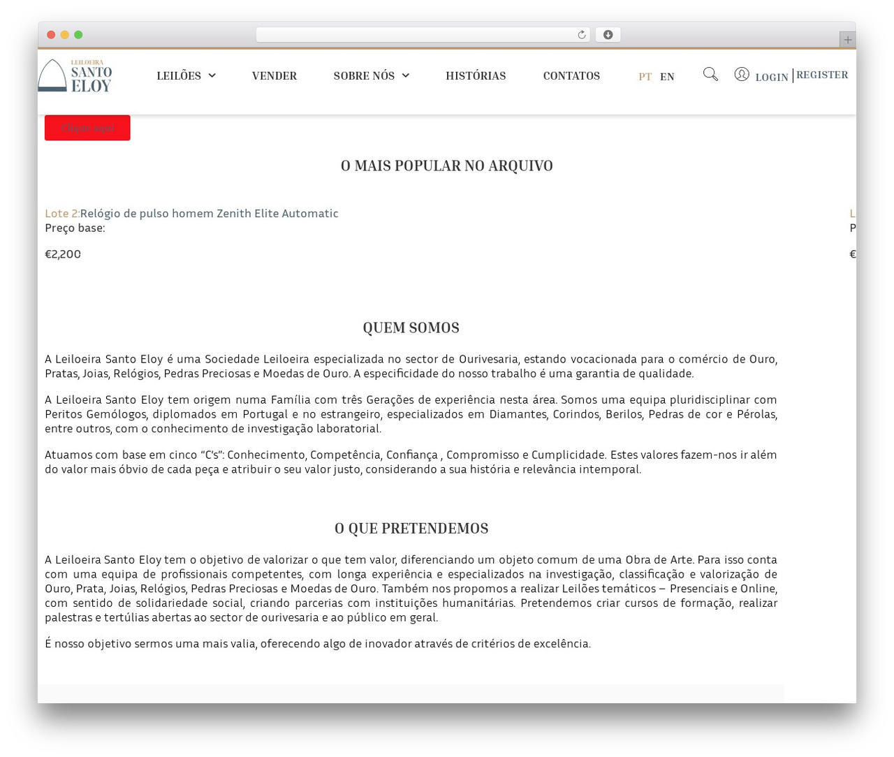 WordPress theme clientname-Child - leiloeirasantoeloy.com