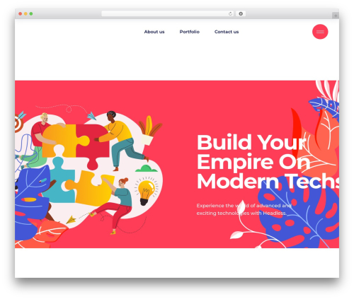 WP theme Innovio - headless.ltd
