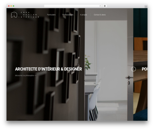 Aalto WordPress theme - emma-design-interieur.com
