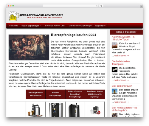 Affiliate-Theme WordPress theme - bierzapfanlage-kaufen.com Affiliate-Theme WordPress theme - bierzapfanlage-kaufen.com