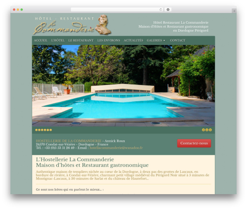 Commodore theme WordPress free - hotel-lacommanderie.com