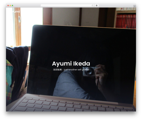 Creativeily WordPress theme - ayumiikeda.com