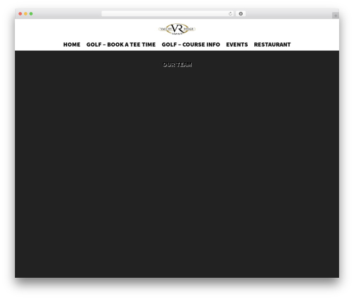 Divi theme WordPress - valleyridgegolf.com