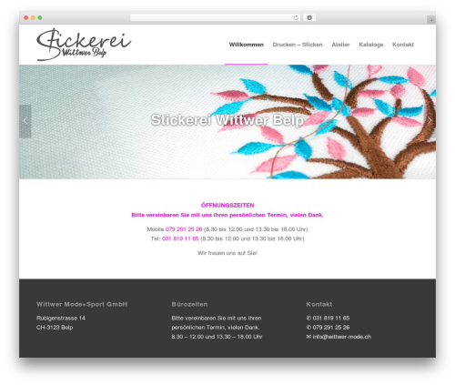 Ishpdficon WordPress plugin - wittwer-mode.ch