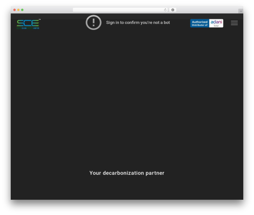 Greenify WordPress theme design - solarcleanenergy.in