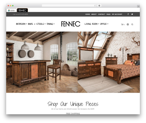 Openswatch WordPress plugin - fenneccollection.com