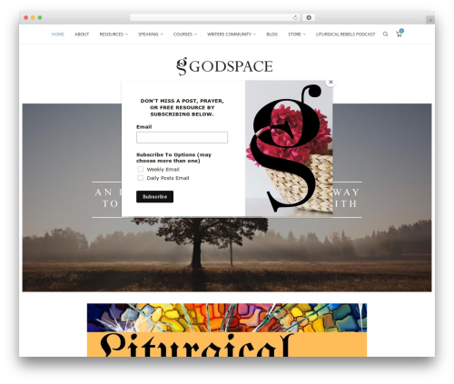 soledad WP theme - godspacelight.com
