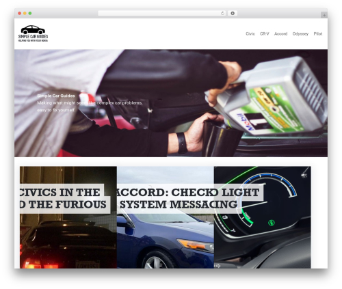Theme WordPress Exo - simplecarguides.com Theme WordPress Exo - simplecarguides.com
