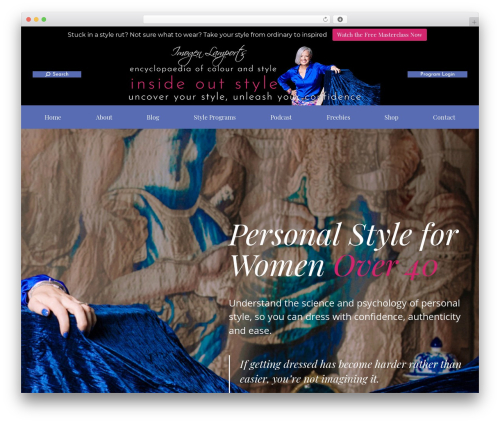 Theme WordPress the7dtchild - insideoutstyleblog.com