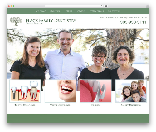WordPress theme davidflack - familydentistrylittleton.com
