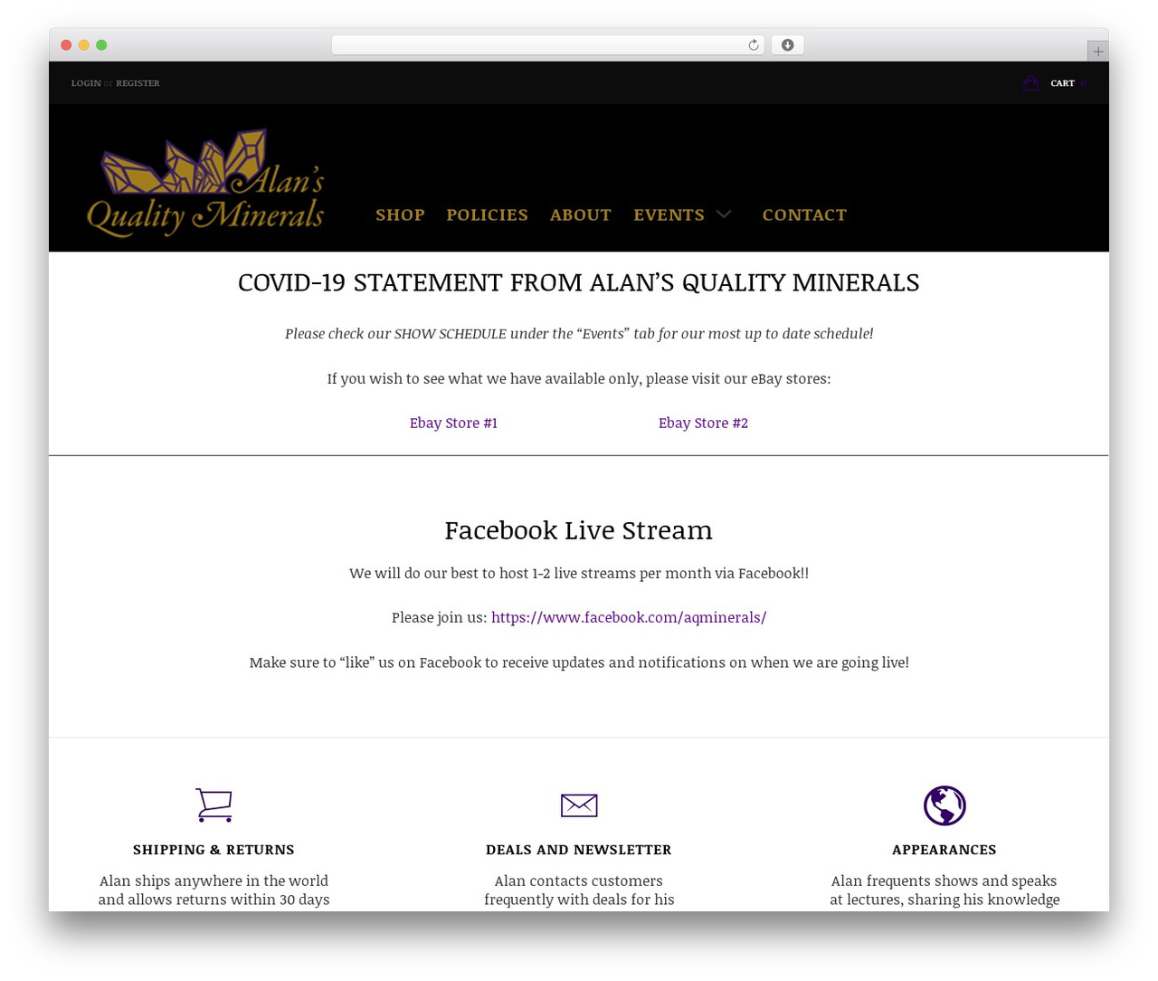 WordPress theme Mango - alansqualityminerals.com WordPress theme Mango - alansqualityminerals.com