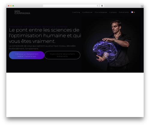 Boldest theme WordPress - ben-campagna.ch