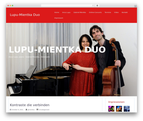 Creative-Ex theme WordPress - lupu-mientka.com