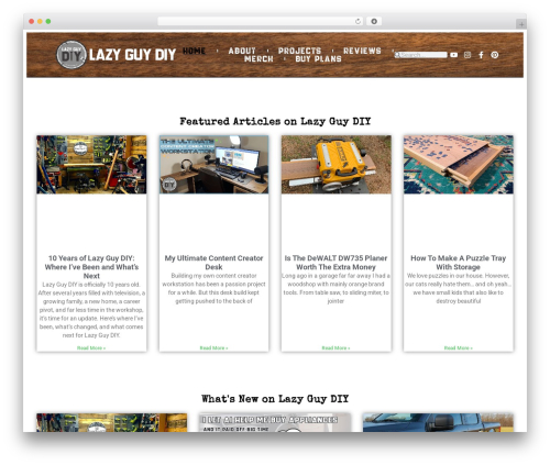 Genesis best WordPress theme - lazyguydiy.com