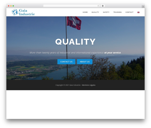 Qtranslate x master WordPress plugin - gaia-industrie.ch