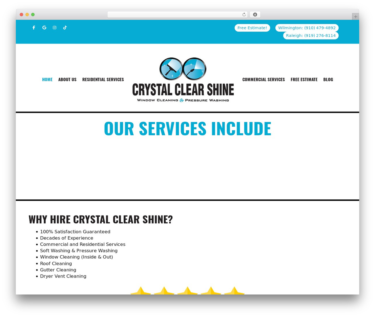 Theme WordPress Custom Amb Child Theme - crystalclearshine.com