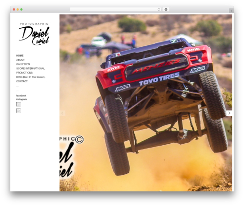 Touchfolio theme WordPress - danielcurielphotographic.com