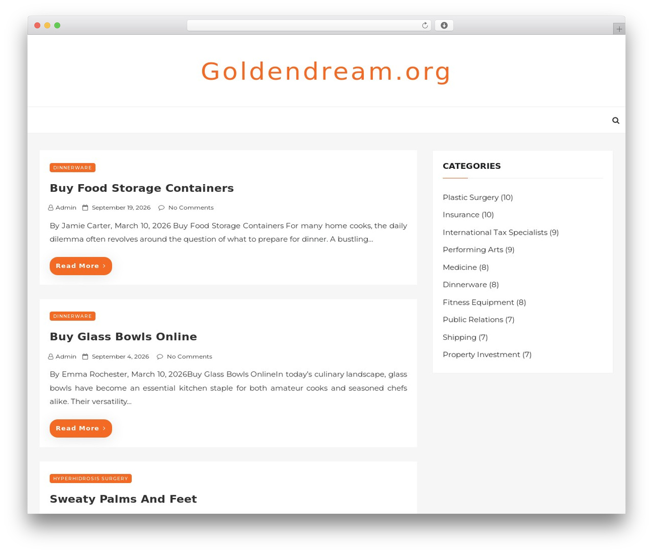 Web Log WordPress theme - goldendream.org Web Log WordPress theme - goldendream.org