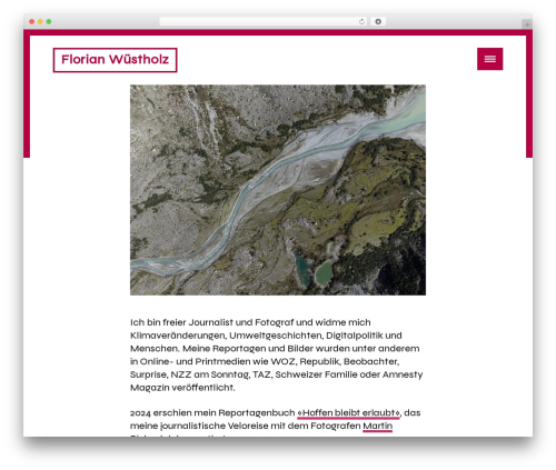 WordPress theme Briar - wuestholz.ch